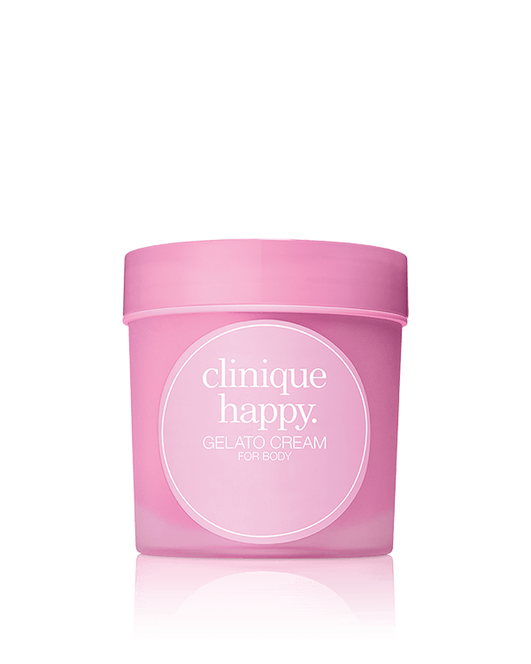 Clinique Happy™ Gelato Cream for Body, This rich, soothing body cream is an all-over treat for skin.